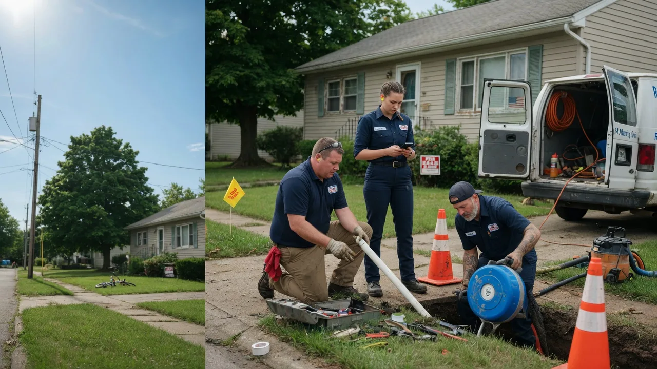 Sewer Line Repair in Little Lake, MI near me